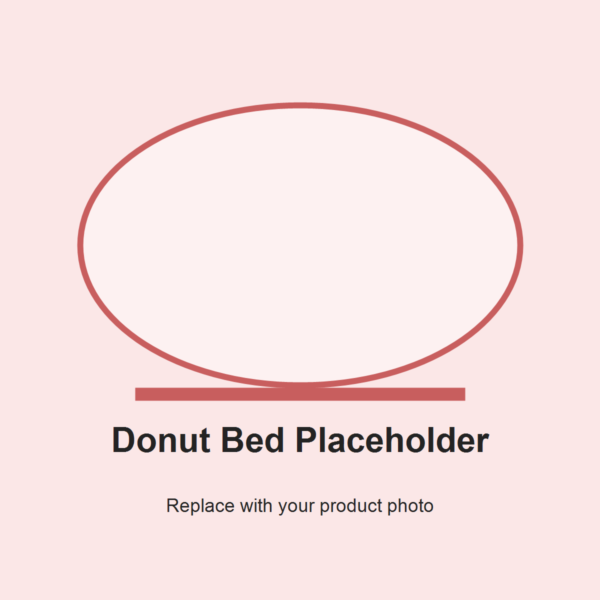 Cooling Donut Bed - Placeholder